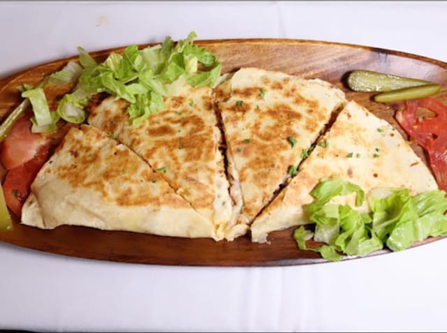 Mediterranean Quesadilla.
