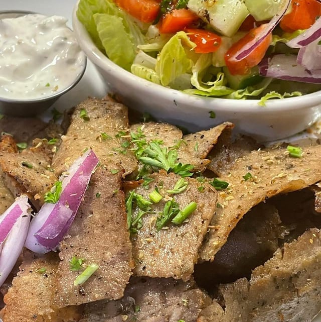 Gyro Platter.