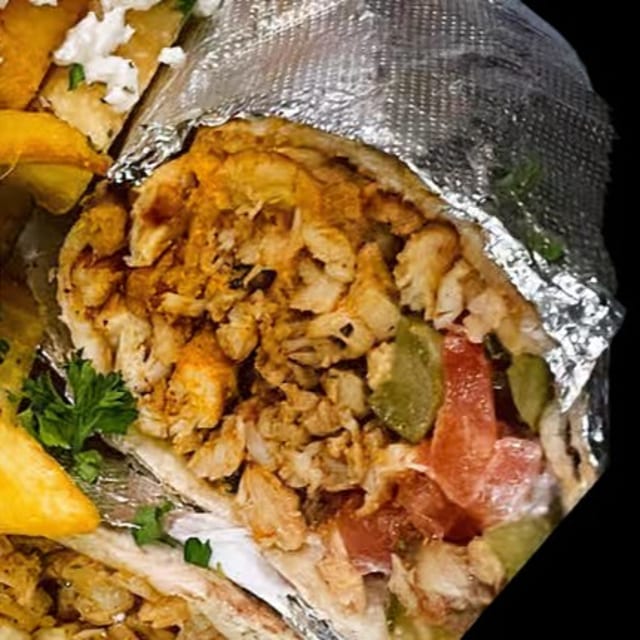 Chicken Shawarma Wrap.