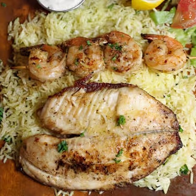 Mixed Seafood Platter.
