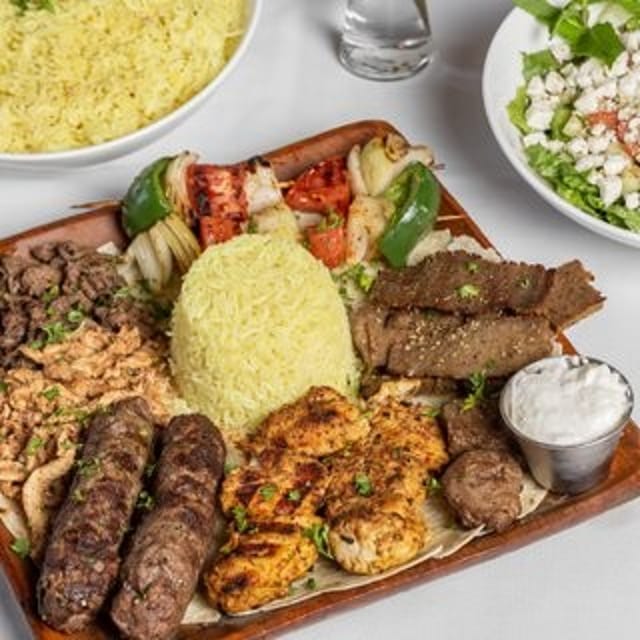 Meat Lovers Kebab.