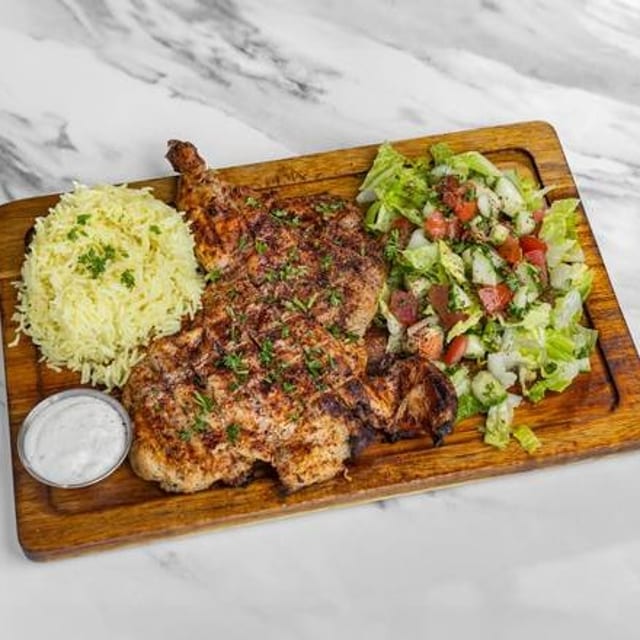 Half Grilled Chicken.