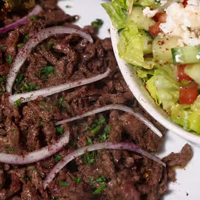 Beef Shawarma Platter.