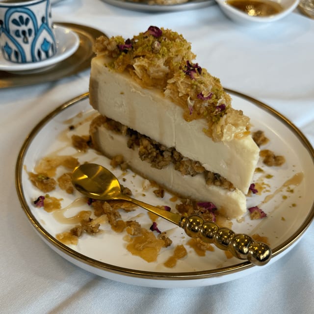 Baklava Cheesecake.