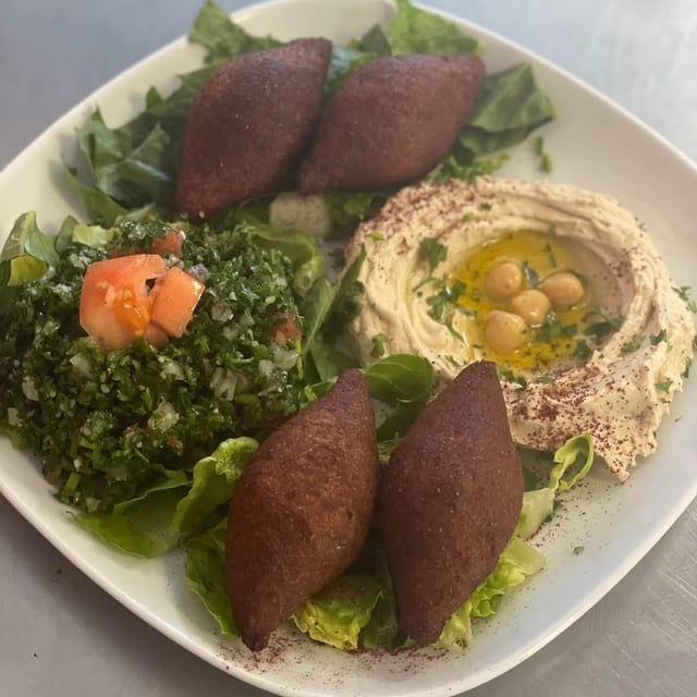 Kibbeh Platter.