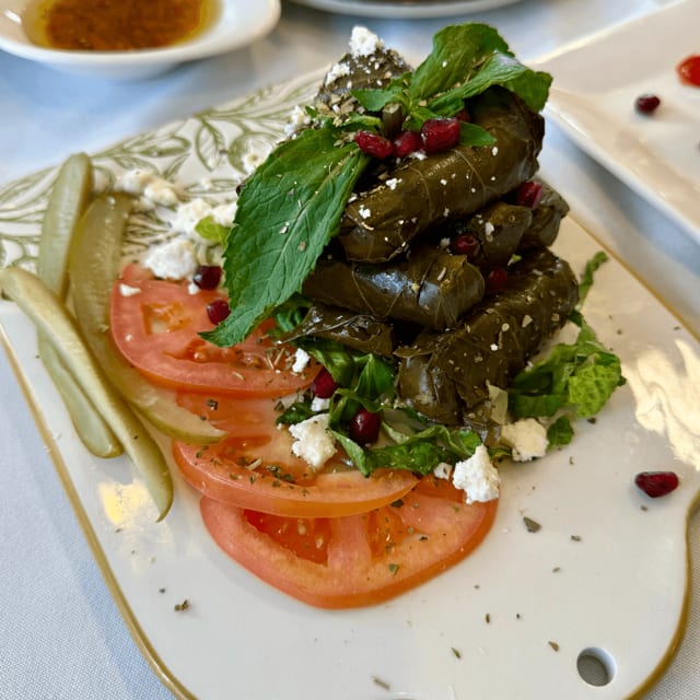 Grape Leaves.