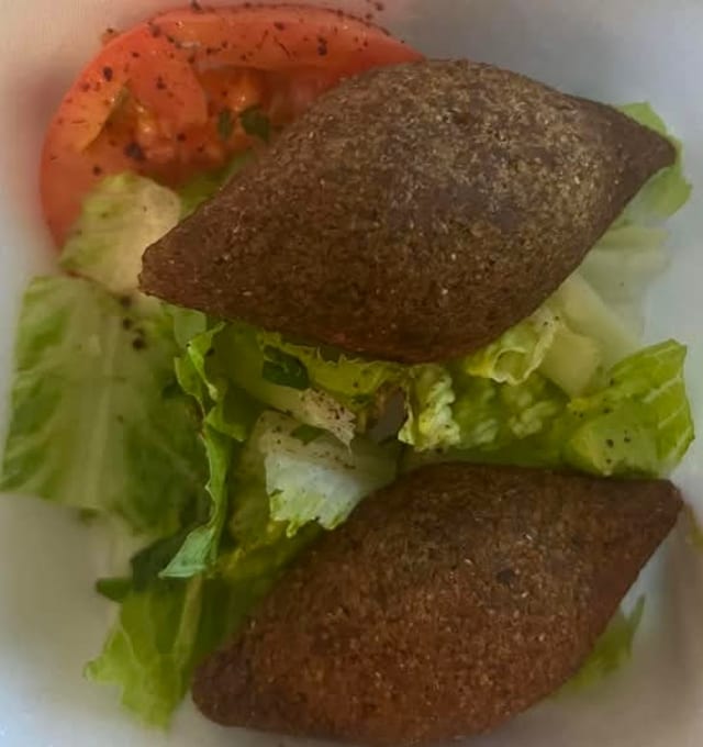 Fried Kibbeh.