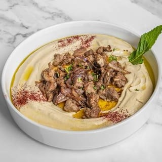 Hummus w/ Lamb