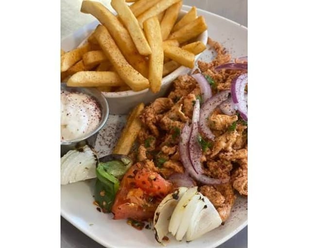 Chicken Shawarma Platter.