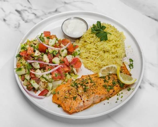 Salmon Platter.