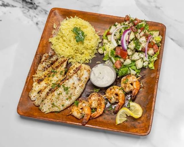 Mixed Seafood Platter.